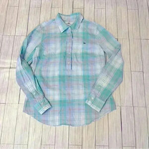 Vinyard Vines Little River Plaid Popover